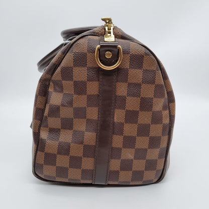 Louis Vuitton Speedy Bandou 30 Damier 2017 Size 30x17x20