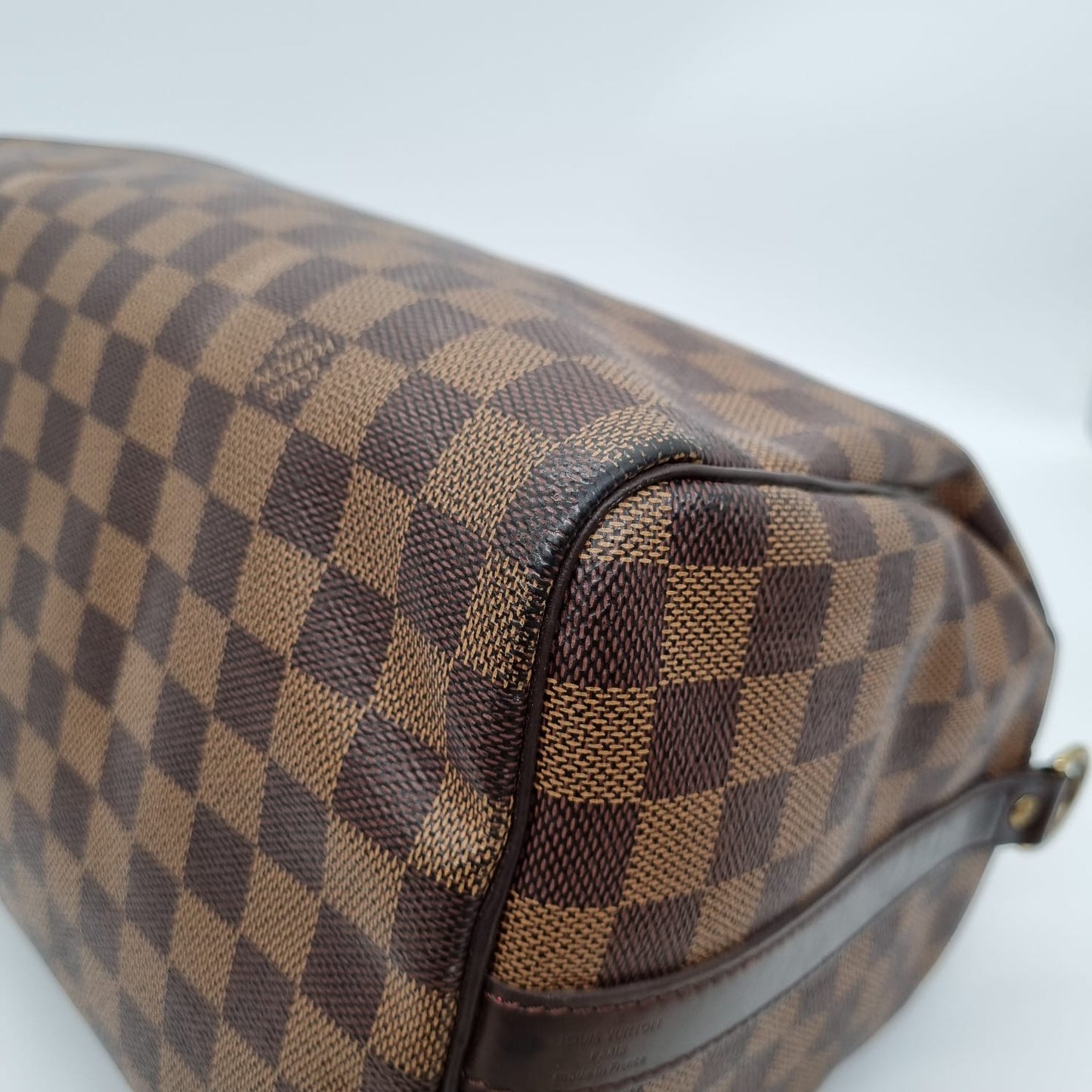 Louis Vuitton Speedy Bandou 30 Damier 2017 Size 30x17x20