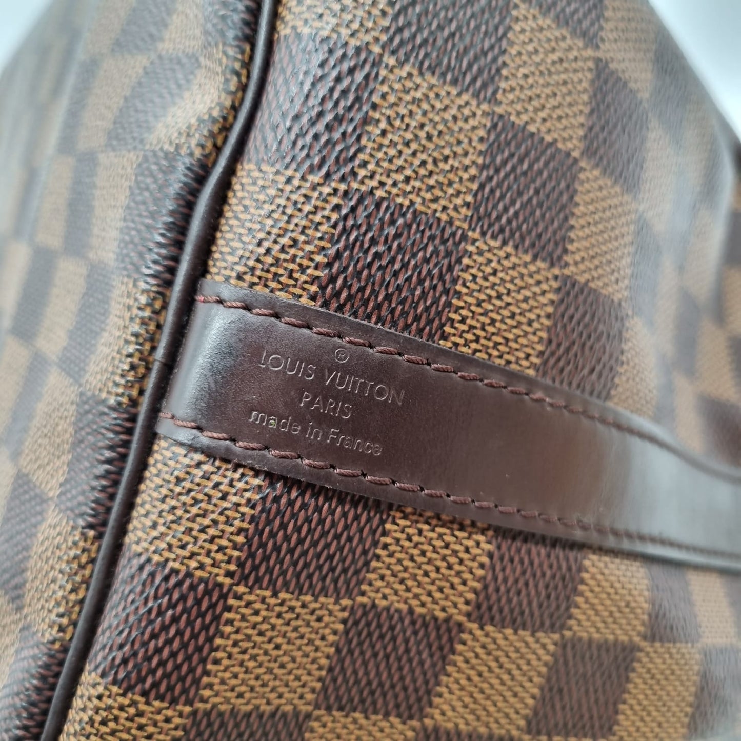 Louis Vuitton Speedy Bandou 30 Damier 2017 Size 30x17x20