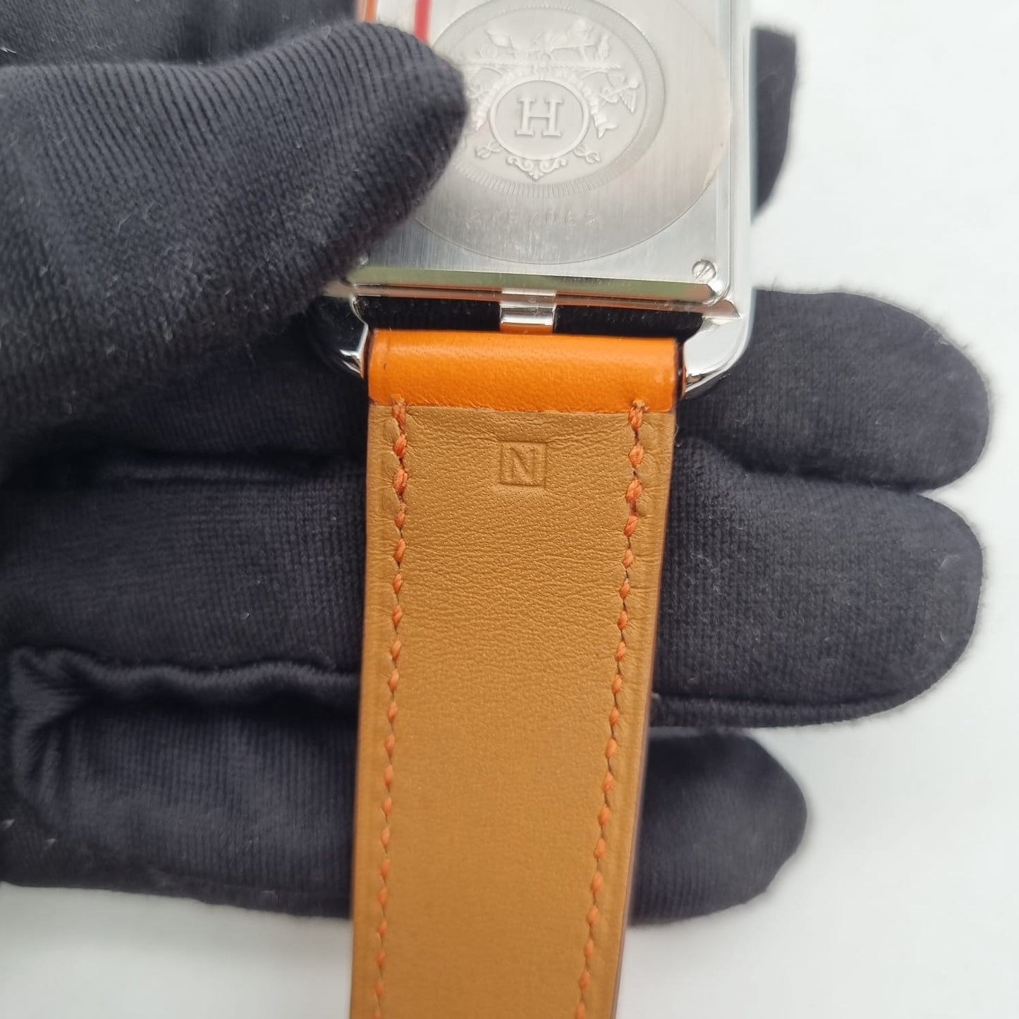 Hermes Cape Cod Watch Small Orange 31mm #N 2010