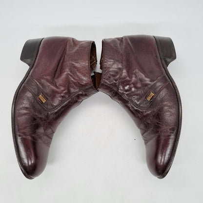 Bally Ankle Club Boots Leather Brown Size 5,5E/25,5