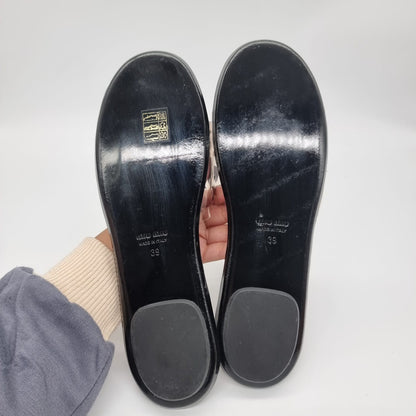 Miu Miu Calzature Donna Vinile Nero/Black Size 39/26