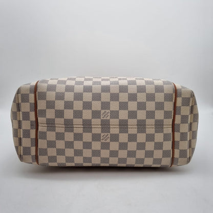 Louis Vuitton Totally Damier Azur 2010 Size 33x14x29