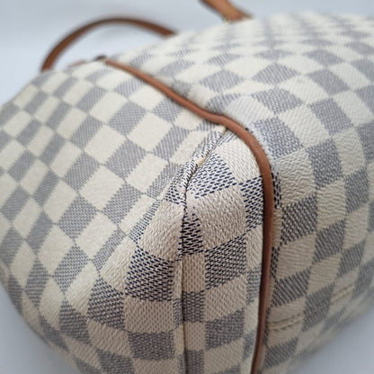 Louis Vuitton Totally Damier Azur 2010 Size 33x14x29