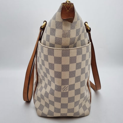 Louis Vuitton Totally Damier Azur 2010 Size 33x14x29