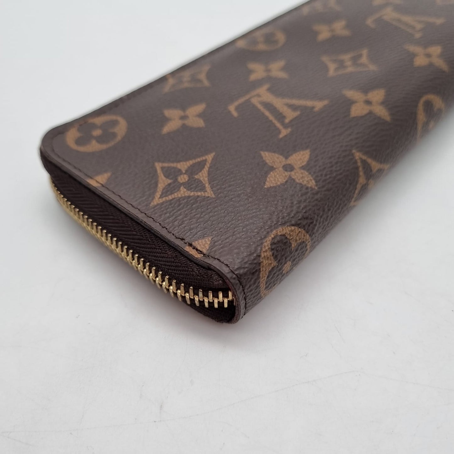 Louis Vuitton Monogram Zip Long Wallet CHIP Size 19x9