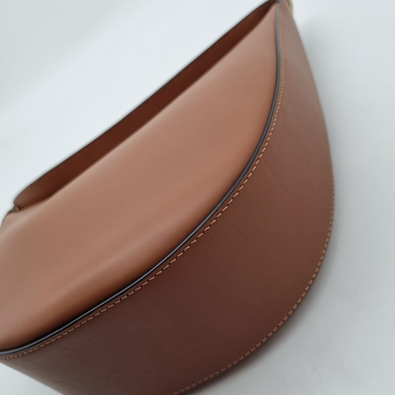 Loewe Luna Small Leather Shoulder Bag Tan 2023 Size 13x8x18