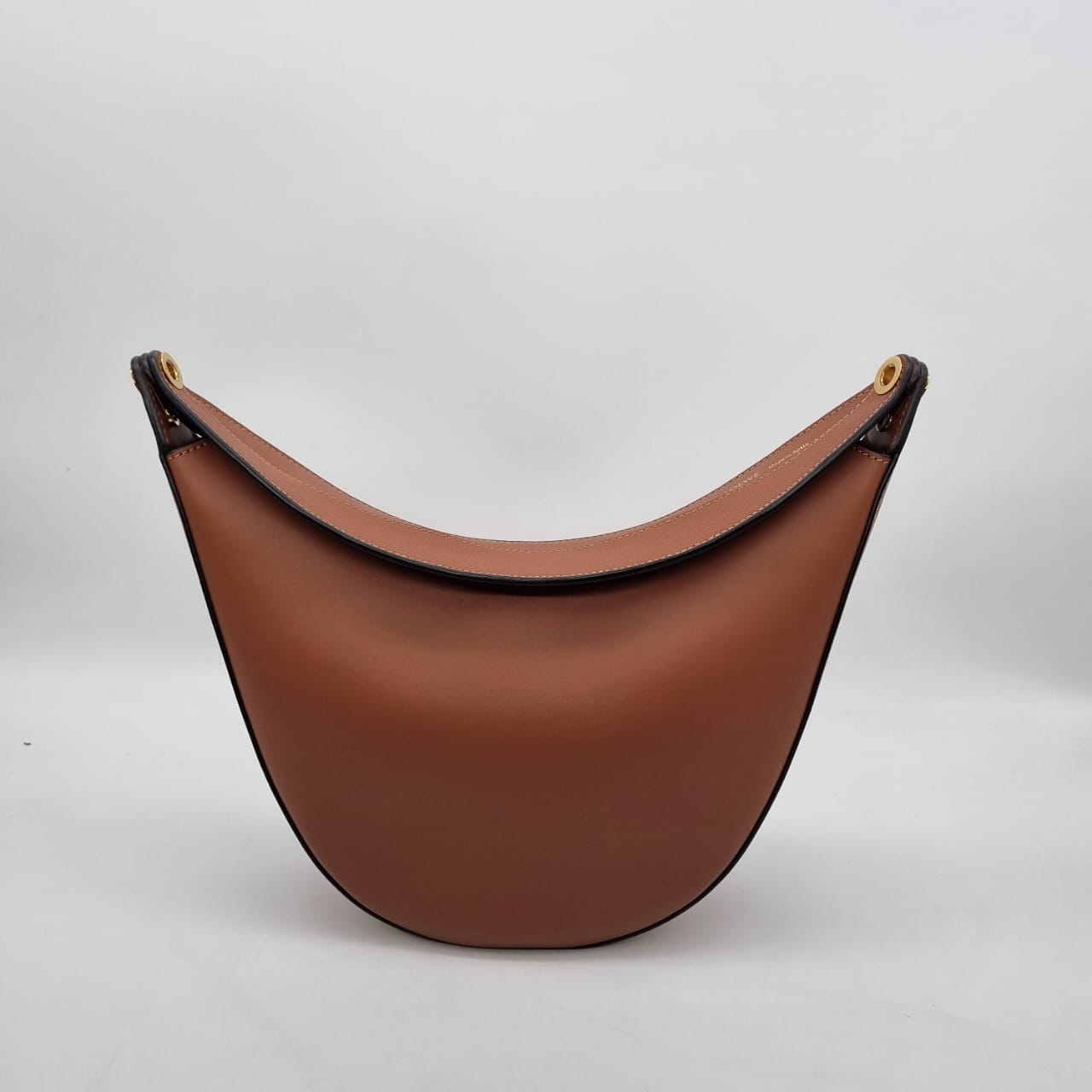 Loewe Luna Small Leather Shoulder Bag Tan 2023 Size 13x8x18