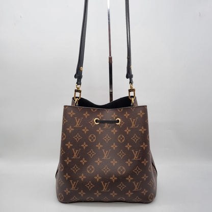 Louis Vuitton Neo Noe Monogram Black 2019 Size 26x17x25