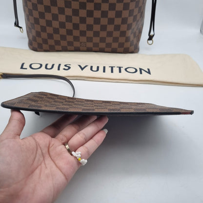 Louis Vuitton Neverfull MM Damier Ebene 2019 Size 31x16x28