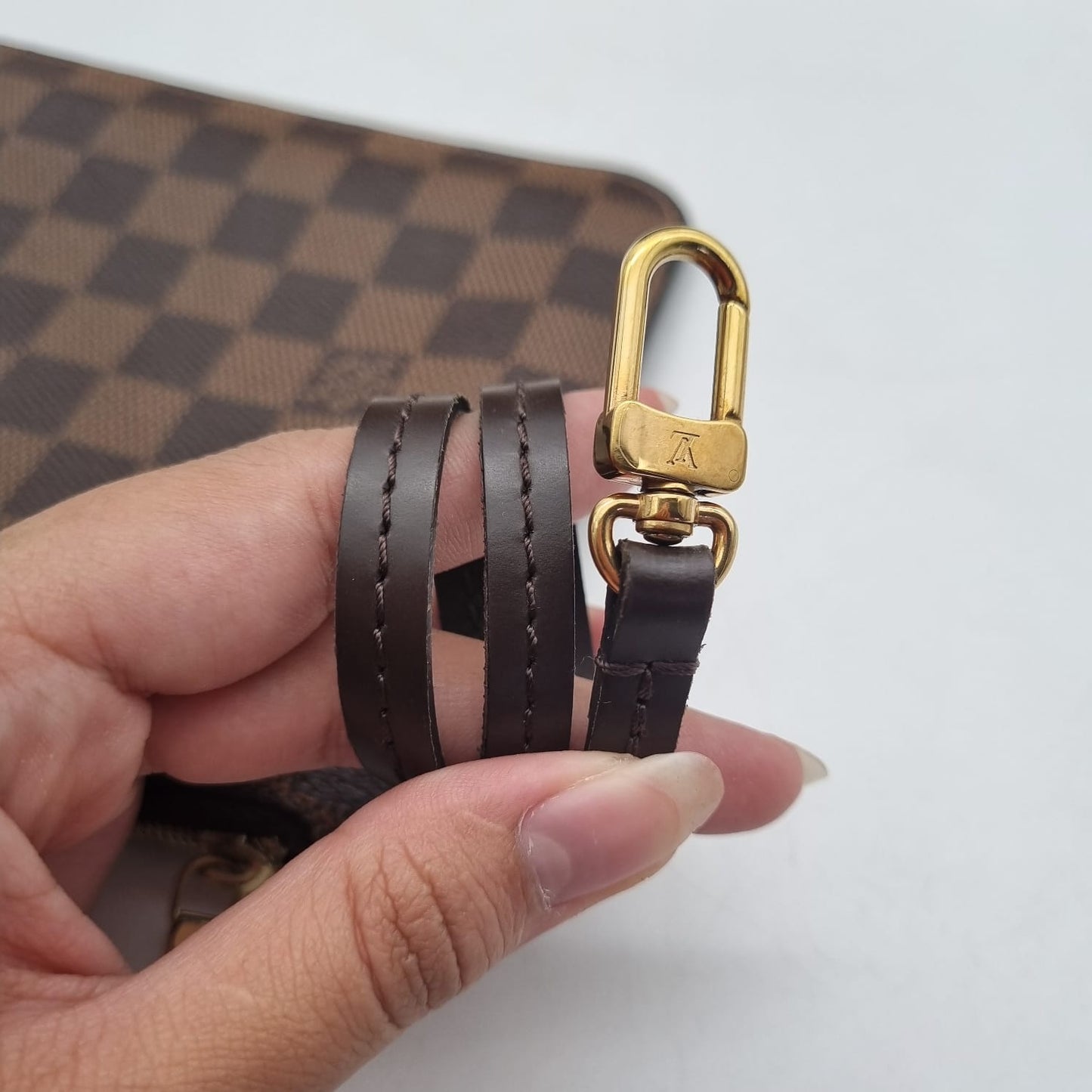 Louis Vuitton Neverfull MM Damier Ebene 2019 Size 31x16x28