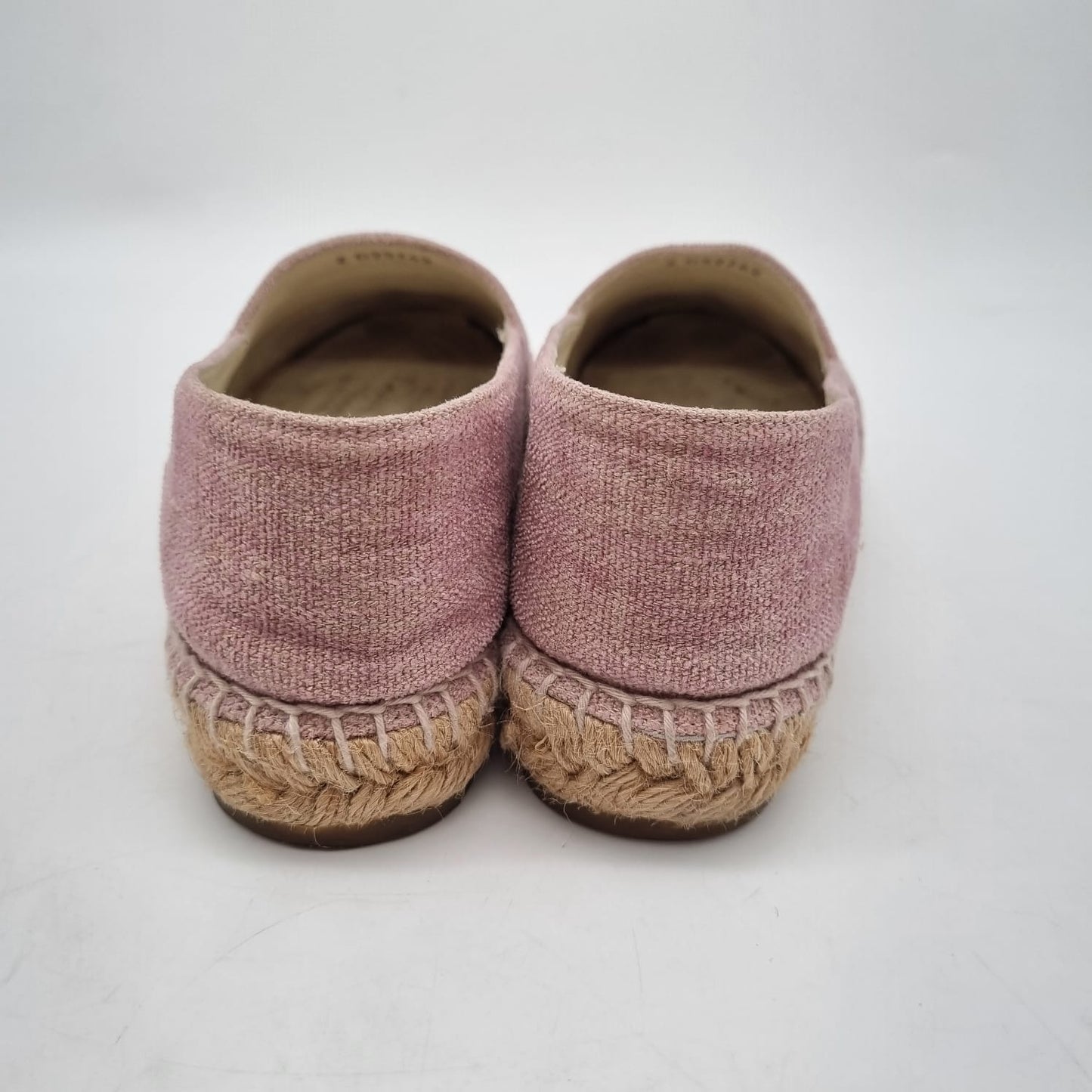 Chanel Espadrilles Canvas Pink Size 37/23