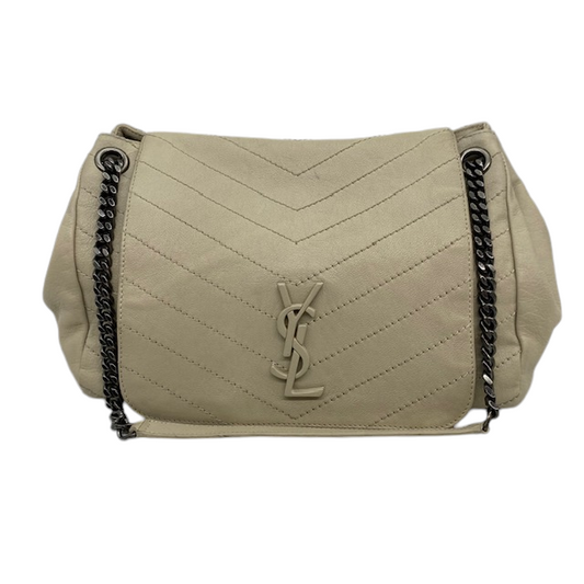 Yves Saint Laurent Nolita Medium Ivory 2020 Size 30x14x23