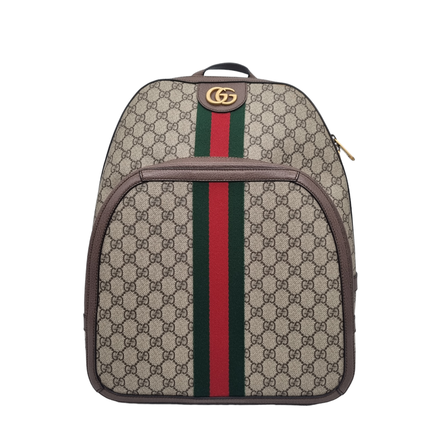 Gucci GG Supreme Backpack Brown