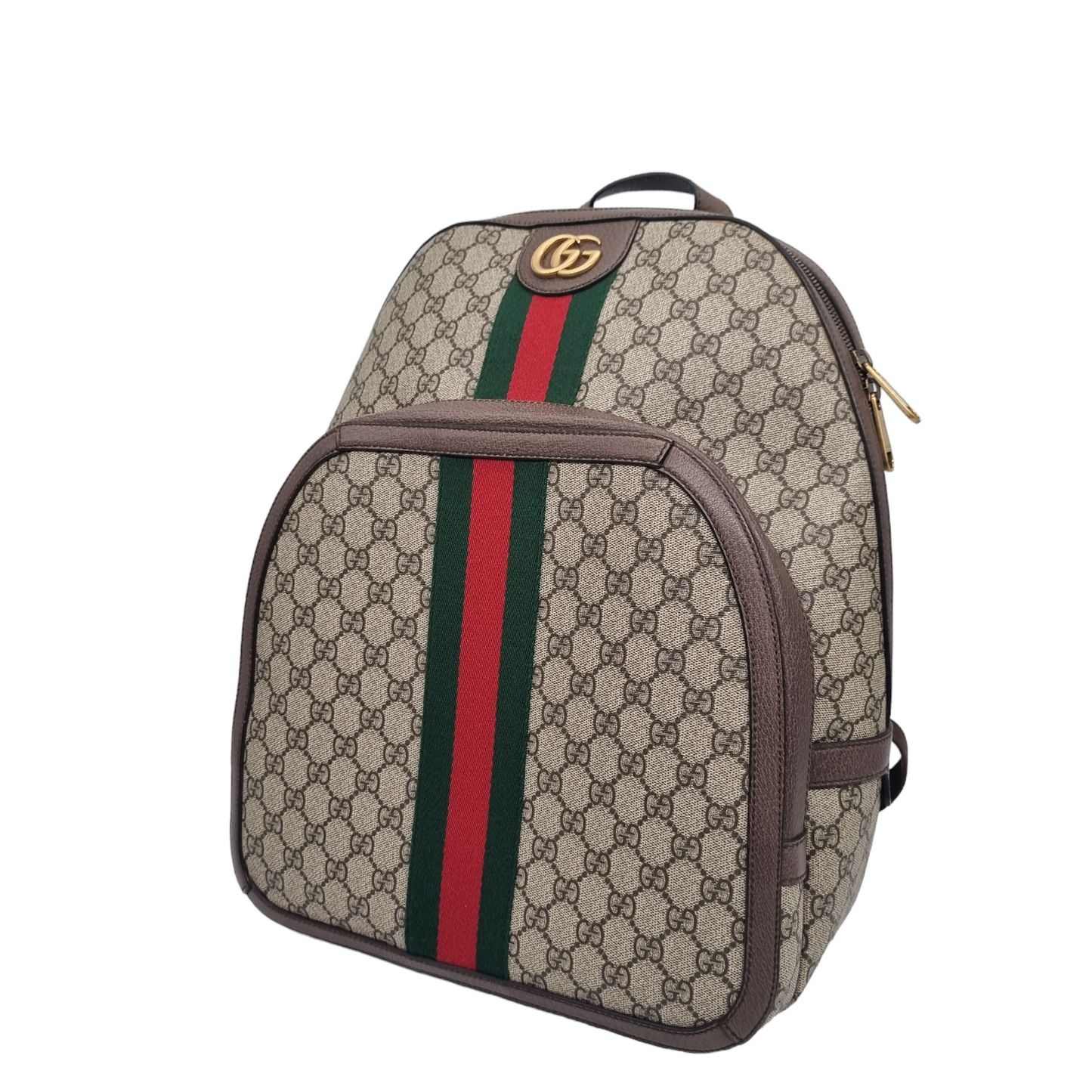 Gucci GG Supreme Backpack Brown