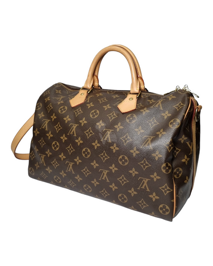 Louis Vuitton Speedy Bandou 35 Monogram Canvas 2012