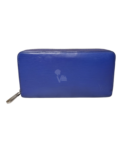 Louis Vuitton Long Wallet Epi Blue 2011