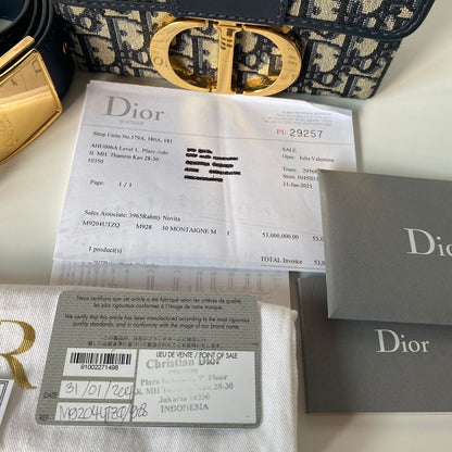 Dior Oblique 30 Montaigne Navy 2020