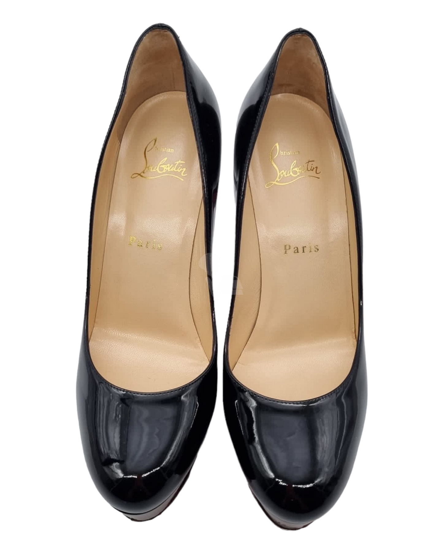 Christian Louboutin Bianca Patent Calf Black Size 38,5/25