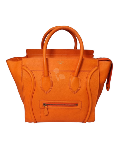 Celine Mini Luggage Fluo Orange