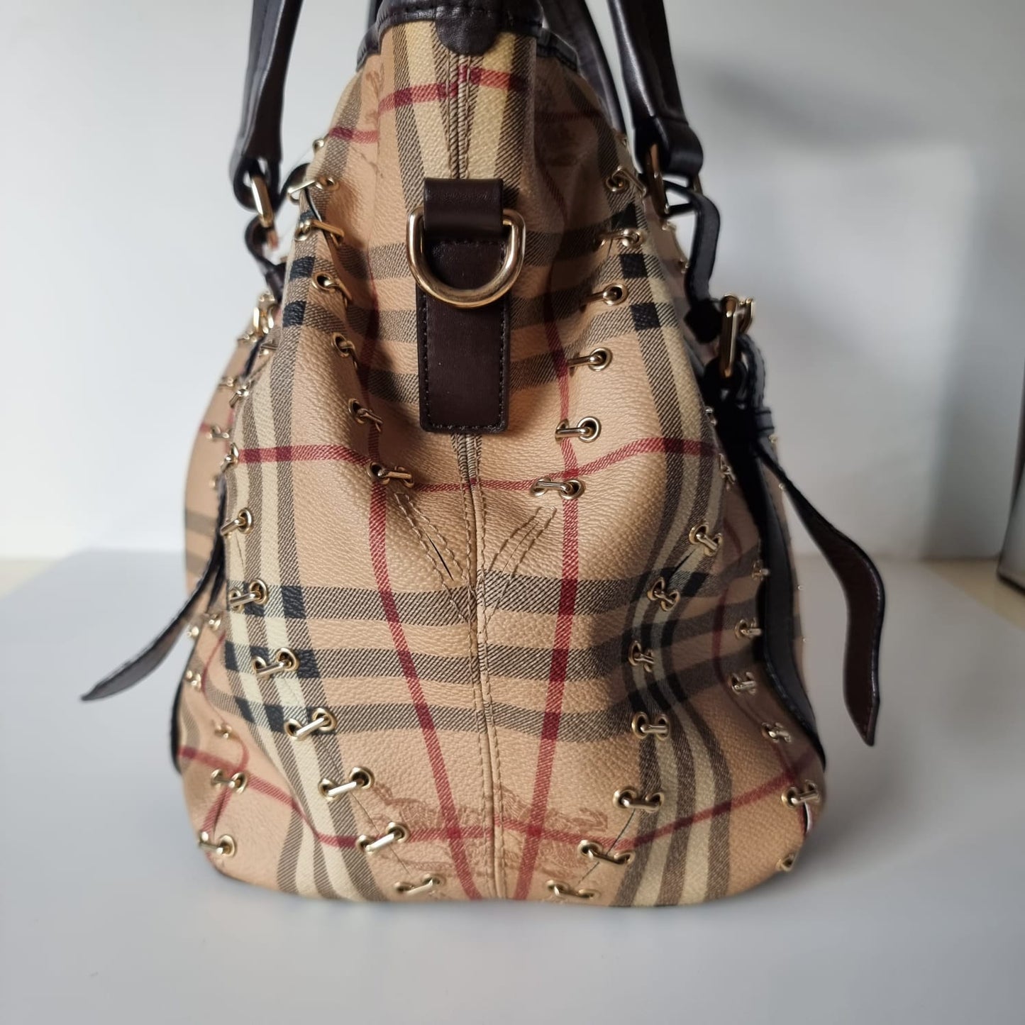 Burberry Eyelet Tote Bag