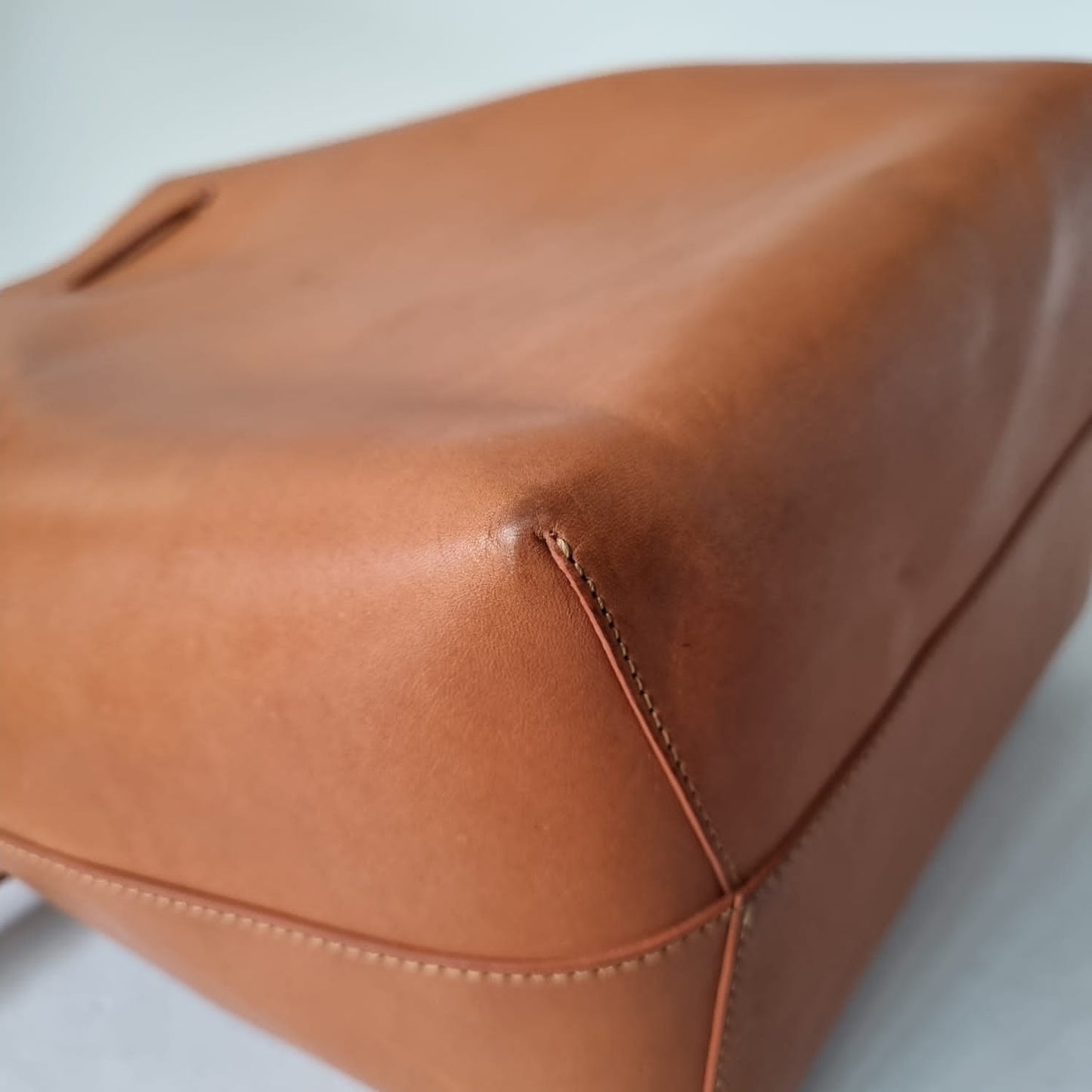 Mansur Gavriel Bucket Bag Tan Size 23x15x30