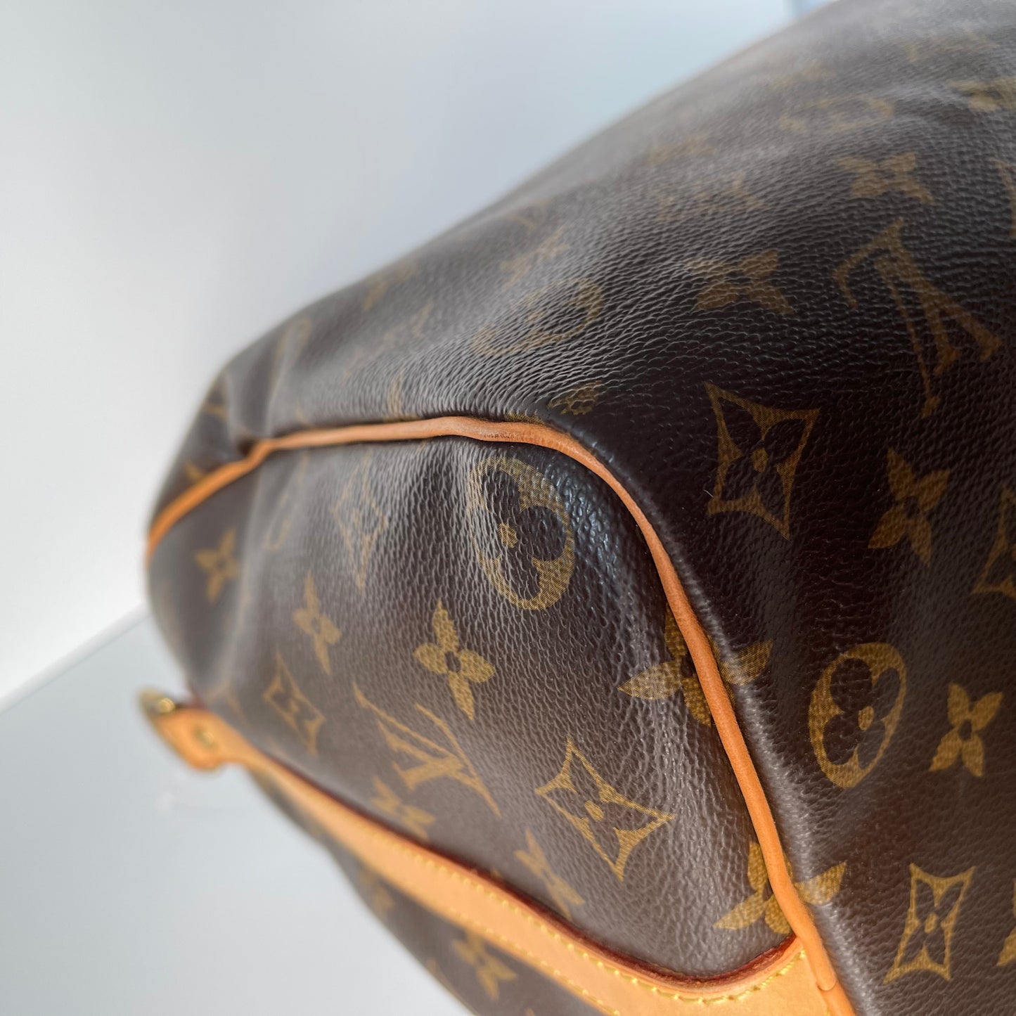 Louis Vuitton Speedy Bandou 35 Monogram Canvas 2012