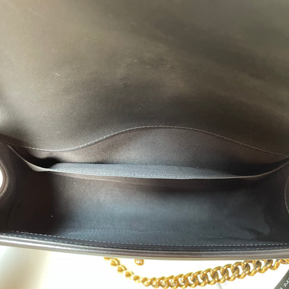 Chanel Boy Black GHW Lambskin #21