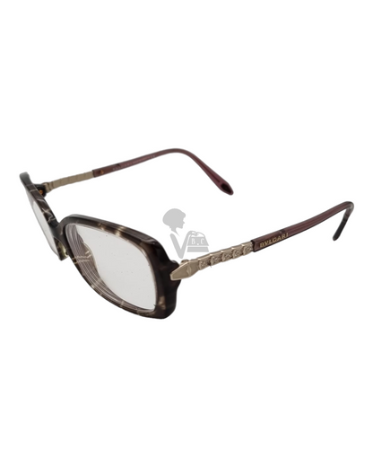 Bvlgari Optical Glasses Brown Motif Line