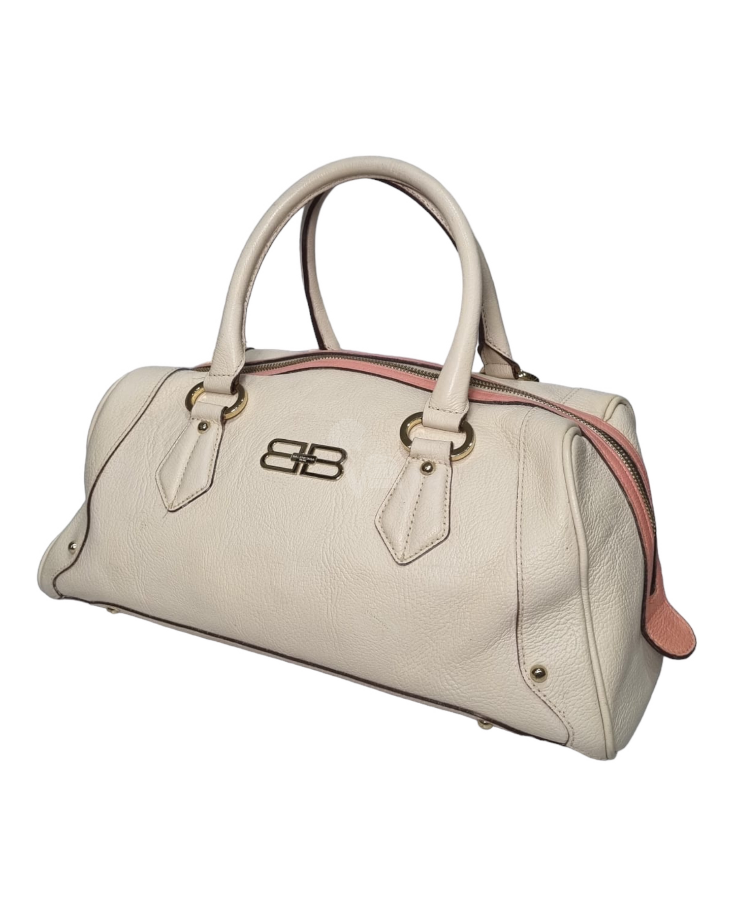 Balenciaga Top Handle Ivory