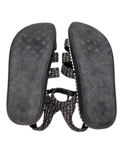 Chanel Slipper Black Size 36/23