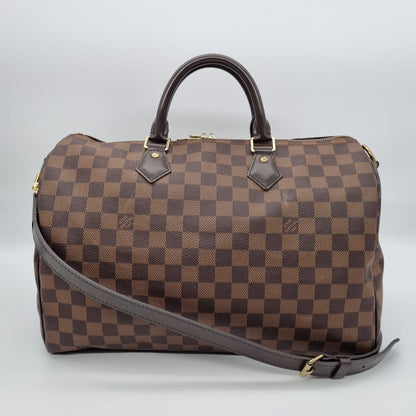 Louis Vuitton Speedy Bandou 35 Damier 2018 size 35x18x26