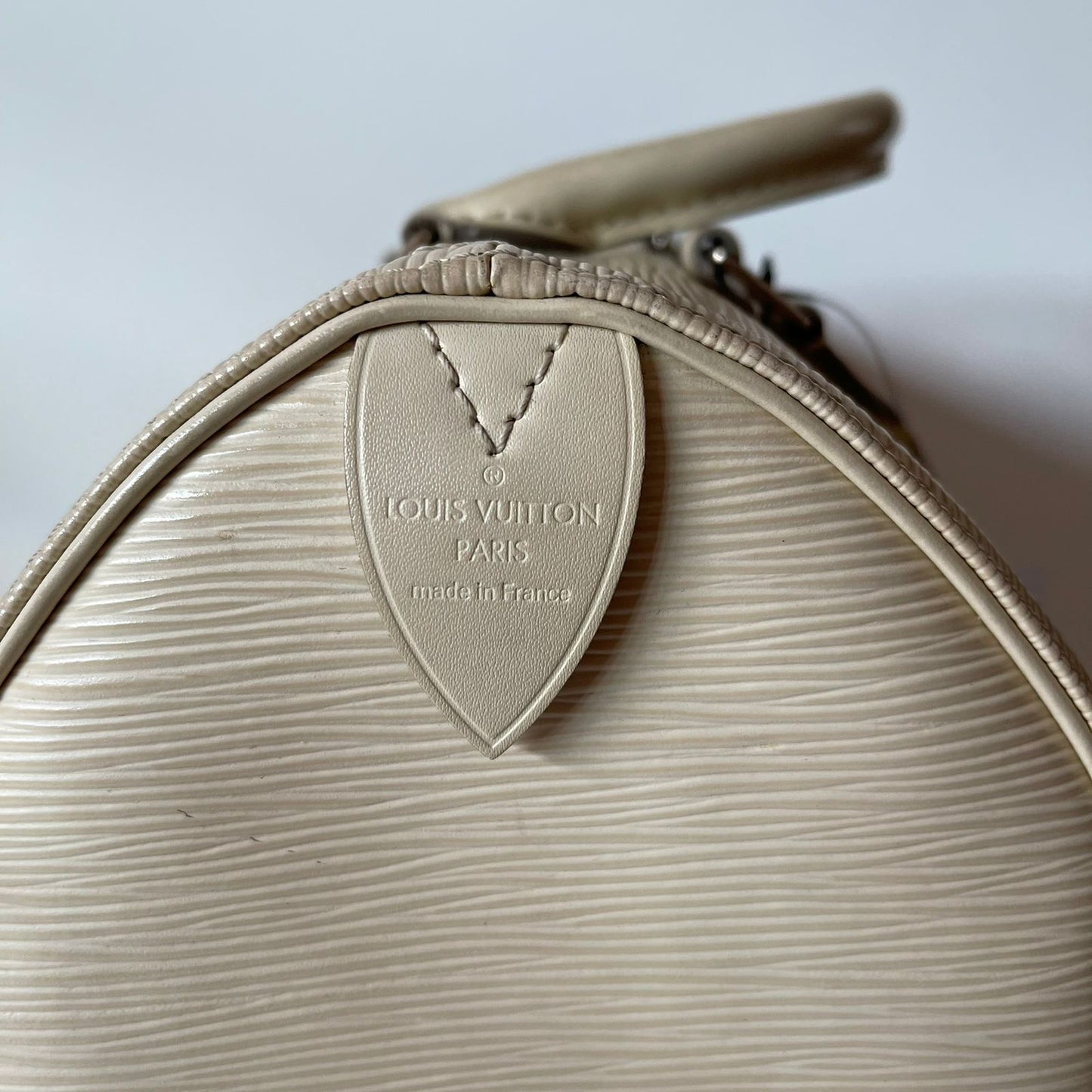 Louis Vuitton Speedy Epi Leather Ivory 2007