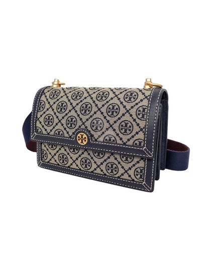 Tory Burch Monogram Jacquard SIze 23x10x18