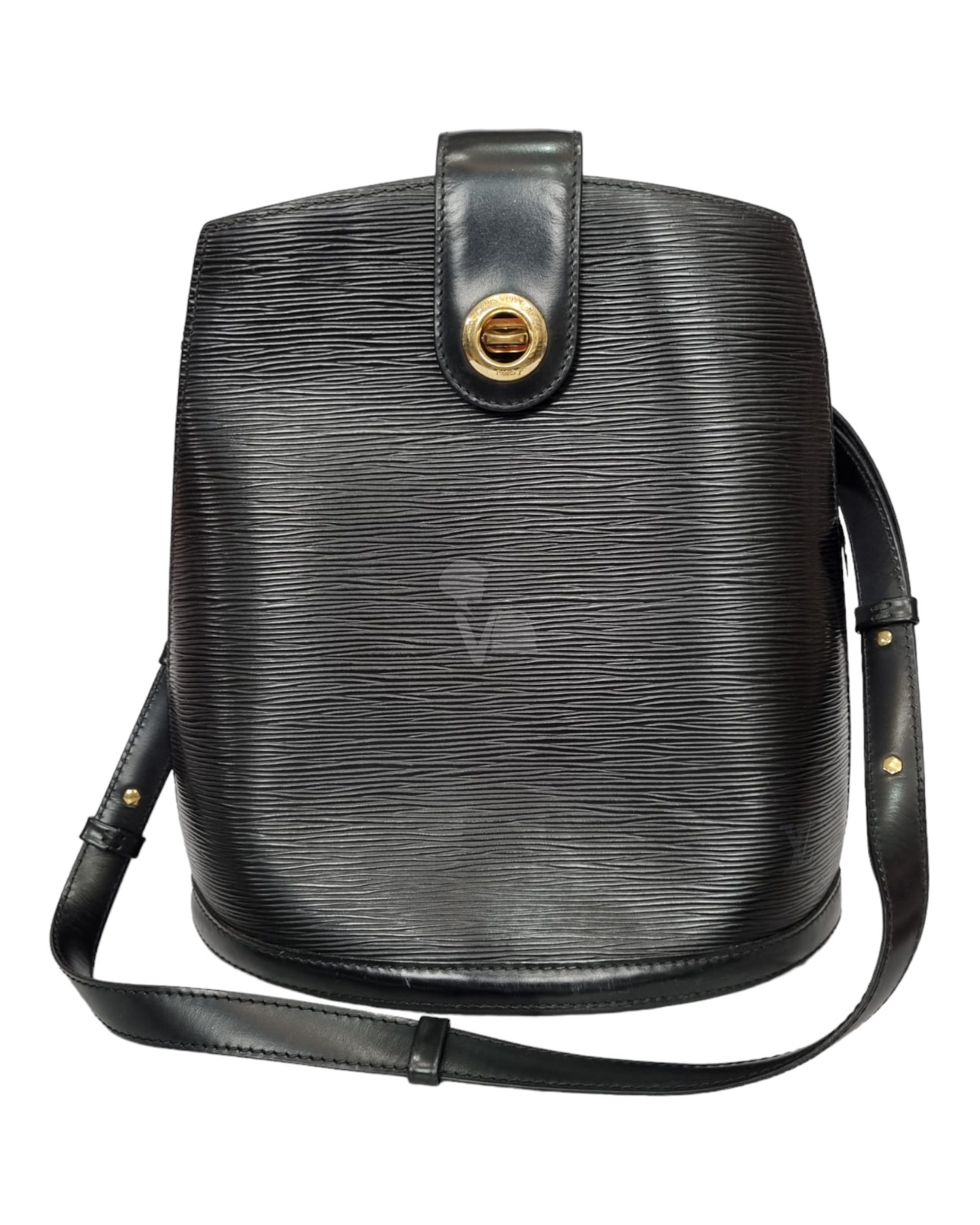 Louis Vuitton Cluny Epi Bag Black 1994