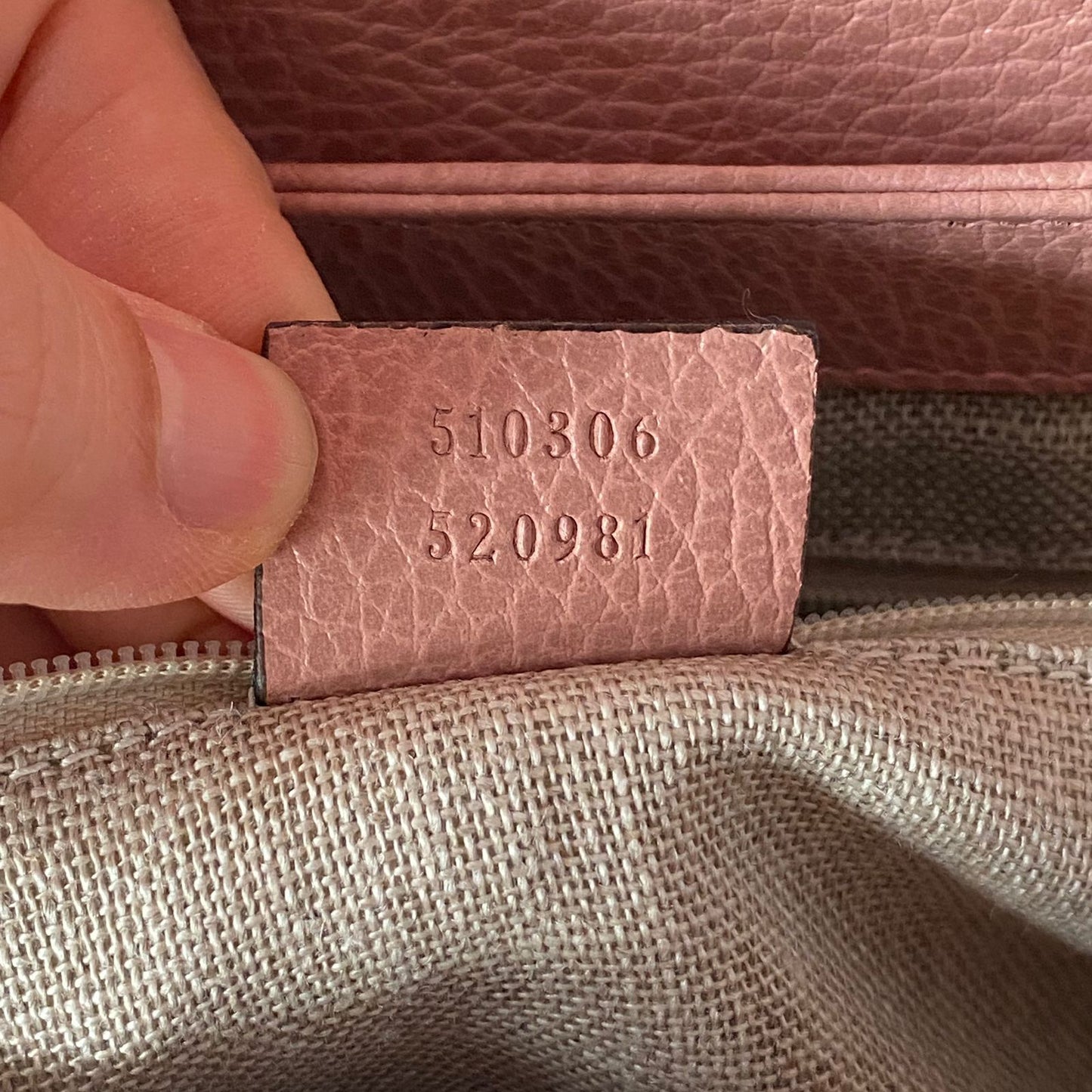 Gucci GG Interlocking Large Top Handle Pink