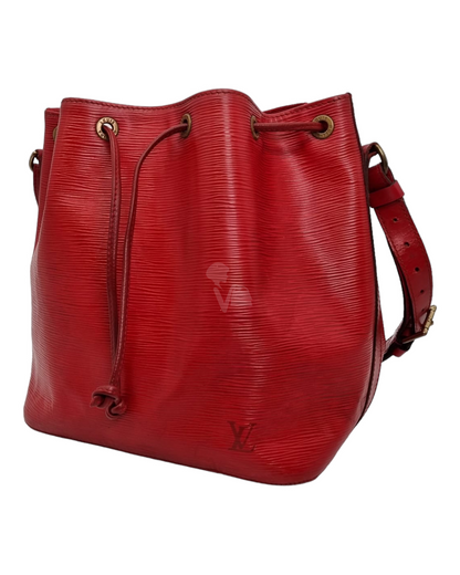 Louis Vuitton NeoNoe MM Epi Red 1995 Size 26x19x26