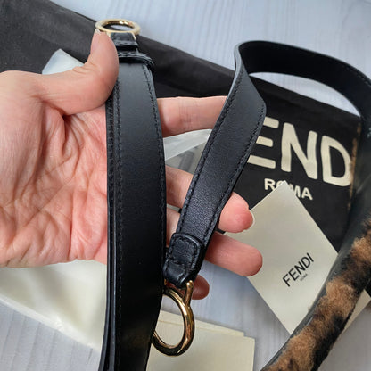 Fendi Peekaboo Regular Montone Macro 2019