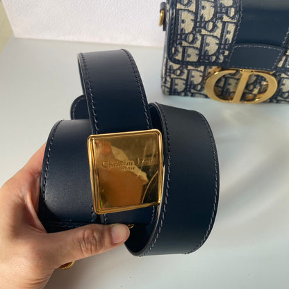 Dior Oblique 30 Montaigne Navy 2020