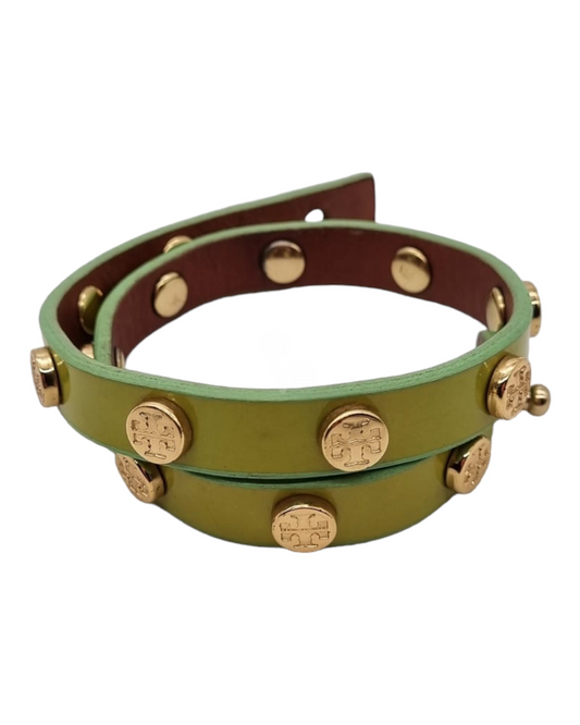 Tory Burch Jewelry Leather Bracelet Green P. 39