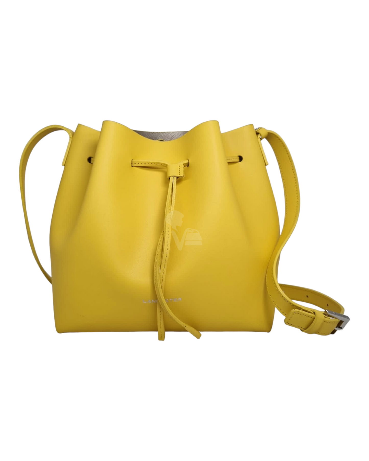 Lancaster Yellow Bucket Bag Size 24x13x24