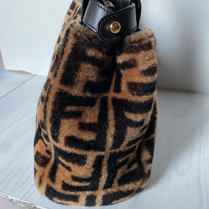 Fendi Peekaboo Regular Montone Macro 2019