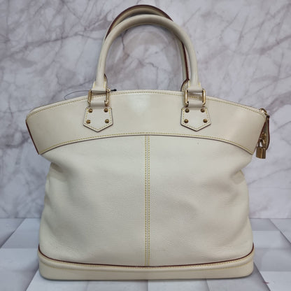 Louis Vuitton Suhali Lockit GM White 2006