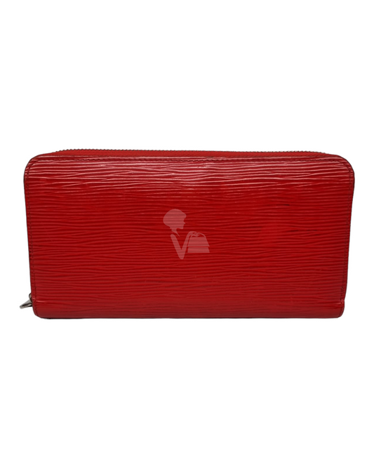 Louis Vuitton Zippy Wallet Epi Caqouel 2016 Size 20x10