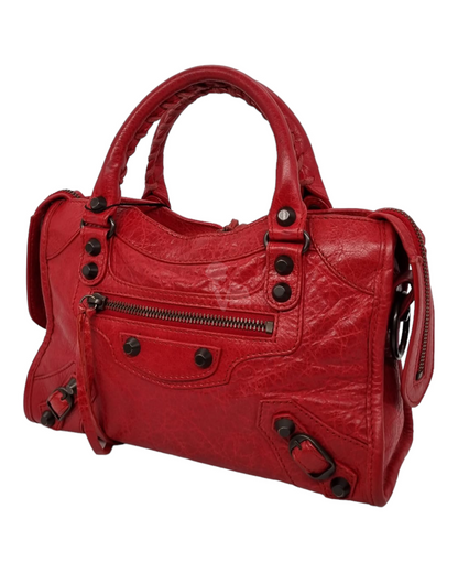 Balenciaga Mini City Red RHW #I 2013