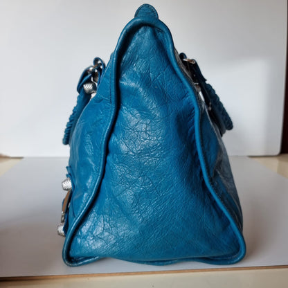 Balenciaga Giant Part Time Regular Turquoise