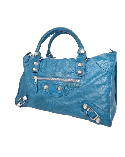 Balenciaga Giant Part Time Regular Turquoise