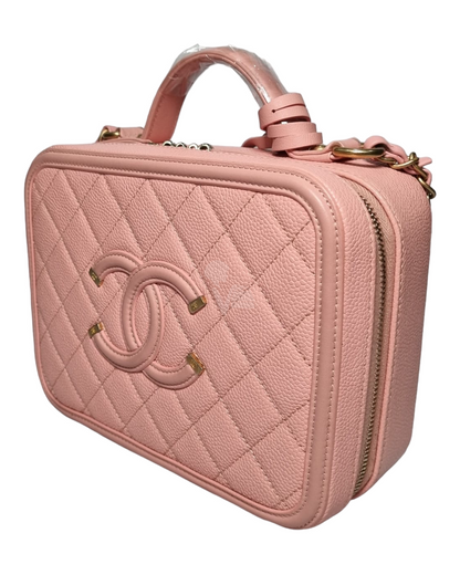 Chanel Vanity Pink Filigree Medium #27