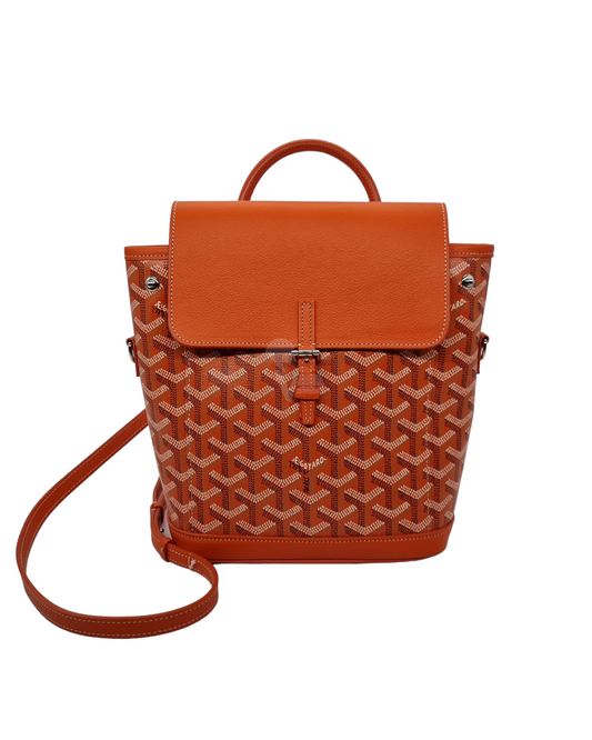 Goyard Alpine Mini Backpack orange 2022 size 18x9x20