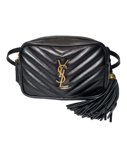 Yves Saint Laurent Lou Camera Bag Black